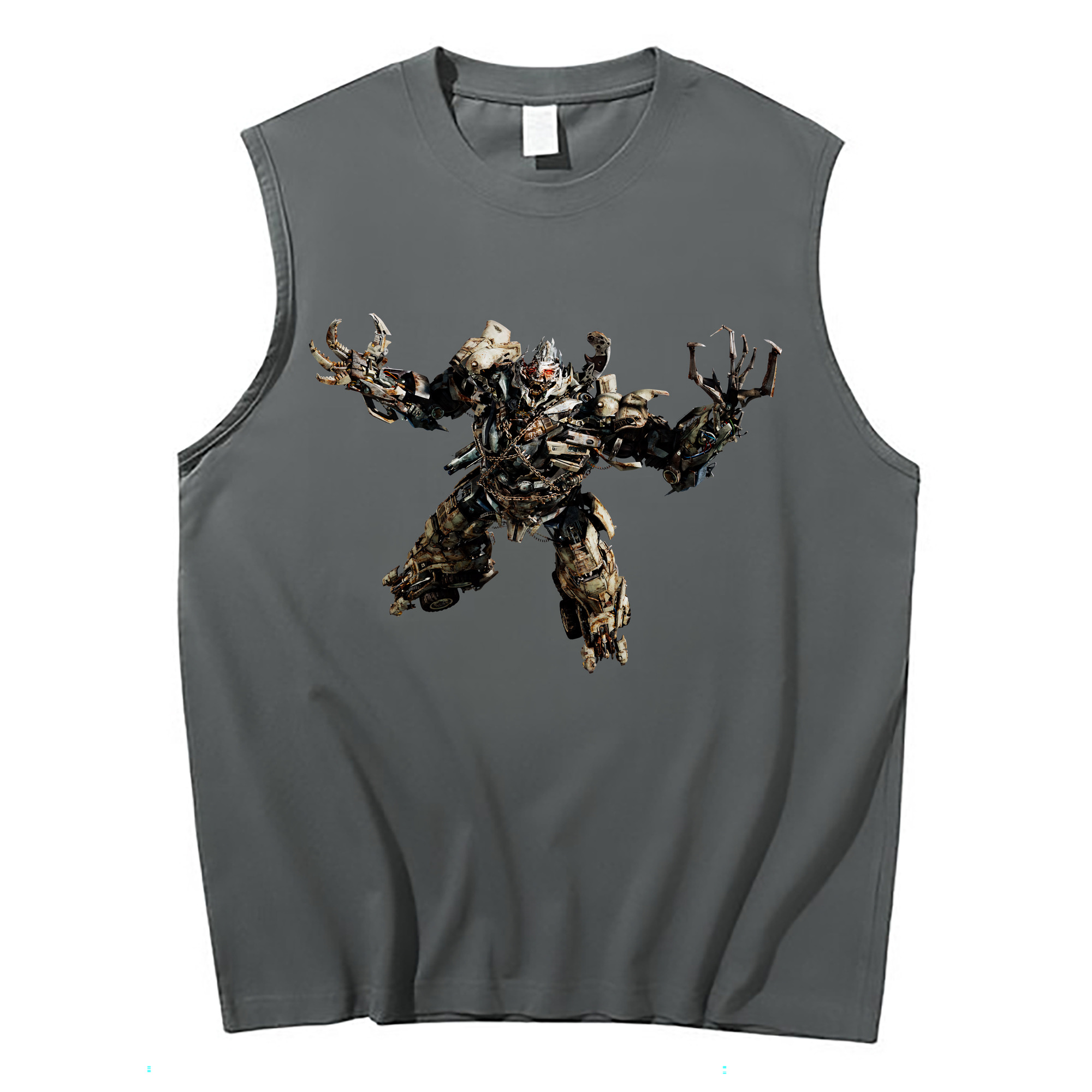 （画像用） Transformers トランスフォーマー コットン100％タンクトップ（フロントプリント）